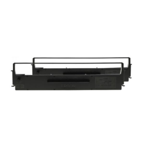 EPSON C13S015647 NASTRO NERO LX-350/300+/300+II 2 Pz.